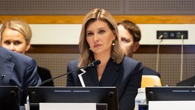 Olena Zelenská v OSN (19. 9. 2023)