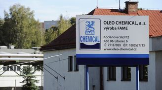 Oleo Chemical má nové vedení, firmu má ozdravit fúze s Temperatior