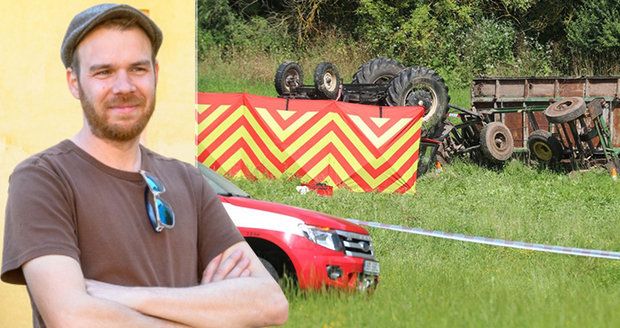 Výtvarník David Böhm přišel při nehodě traktoru o syna (†15): Zdrcený otec promluvil