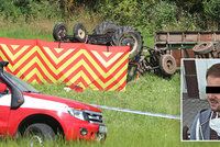 Tatínek dvou dětí Richard (†34) zemřel při nehodě traktoru u Olešky: Lidé přispívají na jeho rodinu