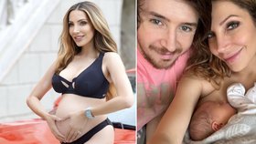 Zpěvačka Olga Lounová (41) porodila své první dítě! Holčička Arianne je na světě