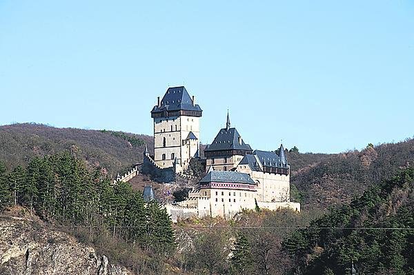 Hrad Karlštejn.