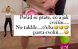 Olga Menzelová posiluje s dětmi Olga Menzelová posiluje s dětmi
