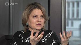 Olga Perebyjnisová v České televizi