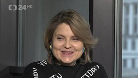 Olga Perebyjnisová v České televizi