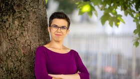 Olga Richterová během rozhovoru pro Blesk (srpen 2025)