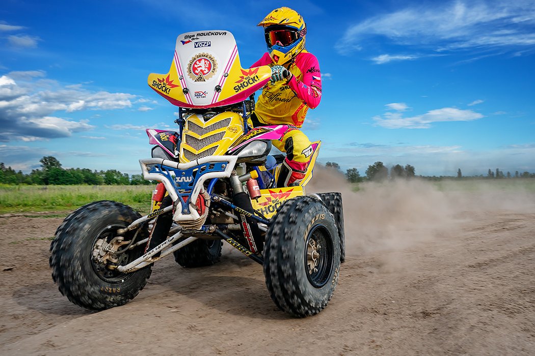 Olga Roučková je první Češkou, která protnula cíl Rallye Dakar