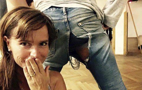 Trénink Šípkové s Dědíkem na StarDance: Tanečník po kolapsu kalhot ukázal víc, než chtěl