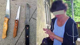 Známá výtržnice přinesla na dýňobraní nože a obtěžovala děti.