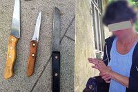 Šílená žena se 3 noži vtrhla ve Zlíně na oslavu mezi děti!
