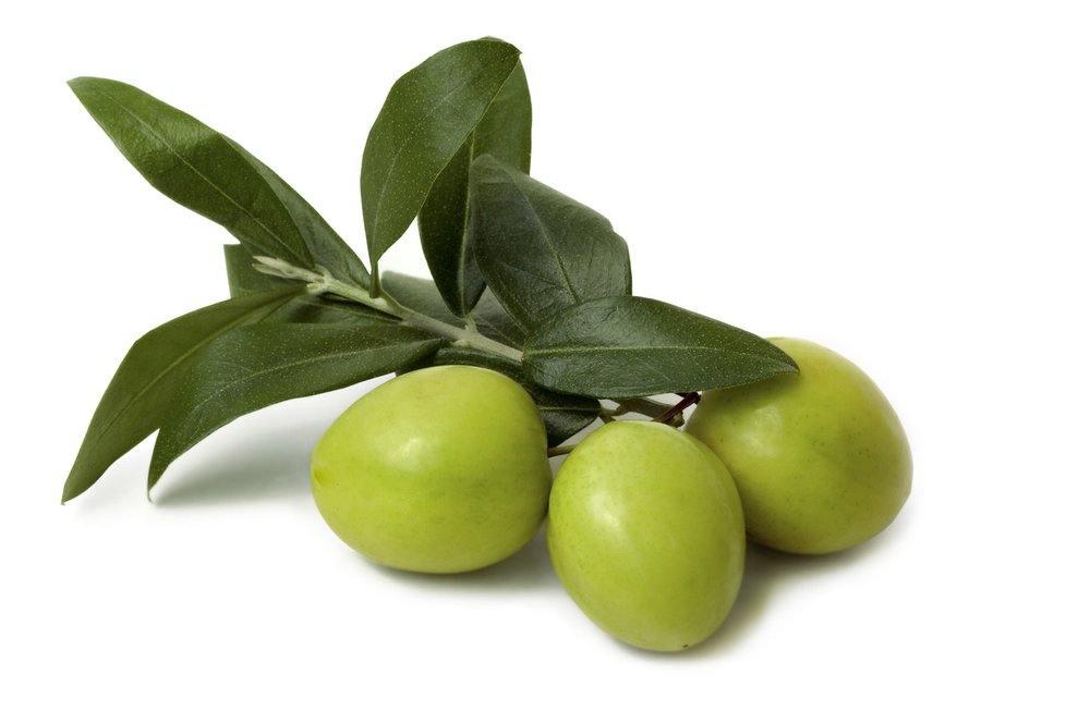 Extrémně slané: Zelené olivy - 5,07 g soli/100 g