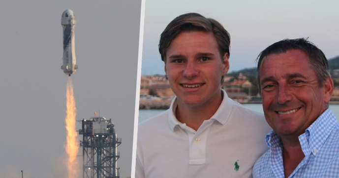 Oliver Daemen nakoukl do vesmíru díky tátovi, který mu let zaplatil