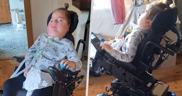 Radost v rodině Oliverka s SMA: Klučina má nový vozíček, rodiče poslali krásné poděkování dárcům