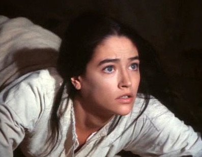 Olivia Hussey ve filmu Ježíš Nazaretský