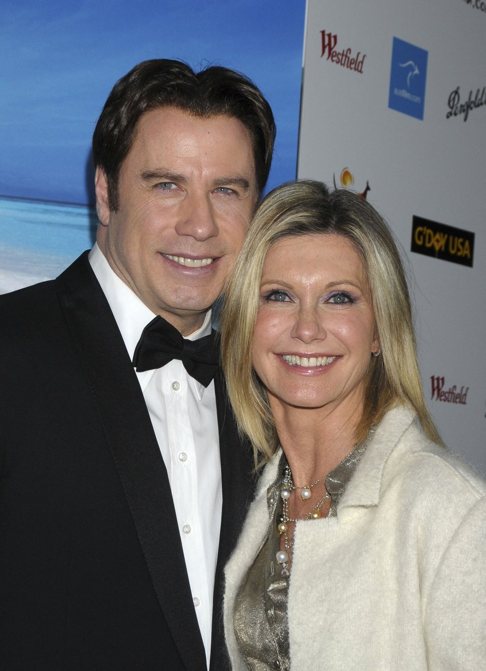 Olivia Newton-John a John Travolta