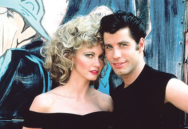 Olivia Newton John a John Travolta