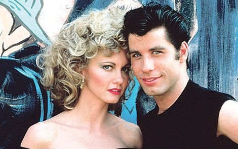 Olivia Newton John a John Travolta