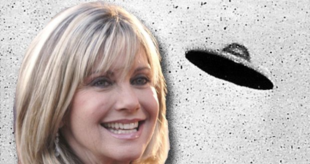 Olivia Newton-John prý už jako dívka viděla v Anglii UFO.