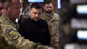 Zelenskyj navštívil vojáky v Záporožské oblasti (listopad 2025)