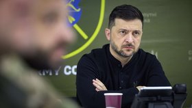 Zelenskyj navštívil vojáky v Záporožské oblasti (listopad 2025)
