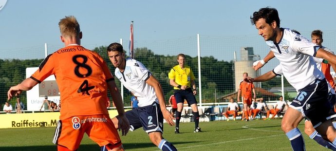 Fotbalisté Sigmy Olomouc B porazili v přátelském utkání slavné Lazio Řím 3:2