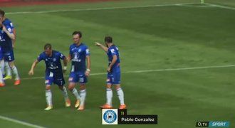 SESTŘIH: Olomouc - Liberec 1:0. Rozhodl González, Mara nedal Penaltu