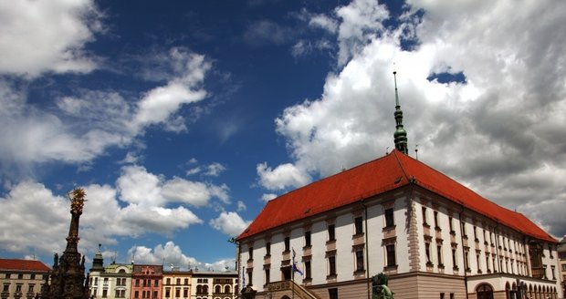 Orloj a radnice v Olomouci