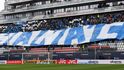 Choreo fanoušků Olomouce