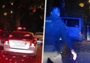 Policistům v Olomouci ujížděl 24letý mladík. Za jízdy vyskočil z auta.