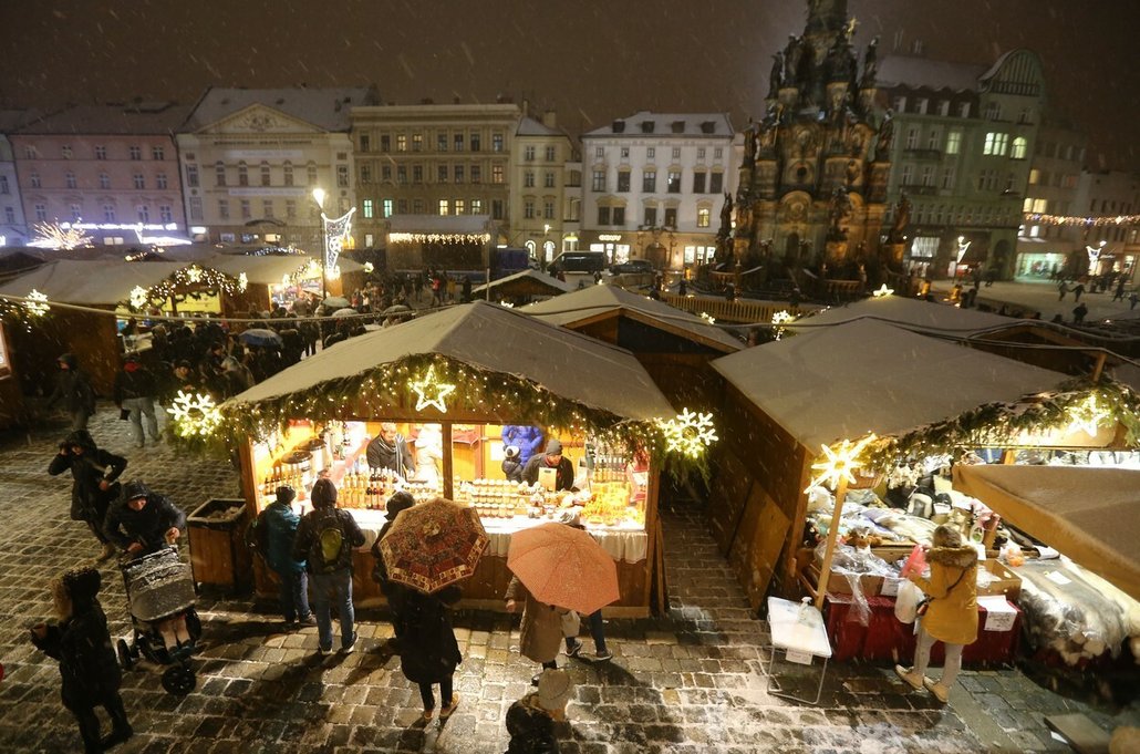 Vánoční trhy v Olomouci