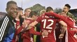 Fotbalisté Olomouce slaví postup zpět do ligy