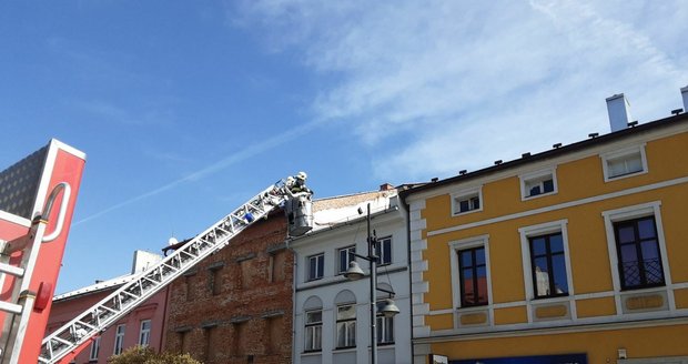 Zásahy kvůli silnému větru na Olomoucku (1.4.2024)