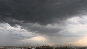 Průchod bouřky Olomouckým krajem (21.6.2023)