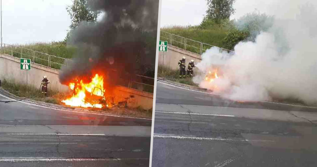 Náraz a pak ohnivé inferno: Lidé oplakávají krutou smrt nešťastného šoféra