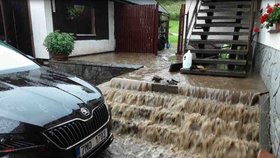 Zásahy hasičů v Olomouckém kraji (18.7.2021)