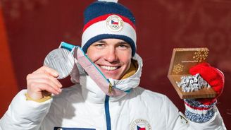 Jak biatlonista Michal Krčmář dostal a slavil stříbrnou medaili
