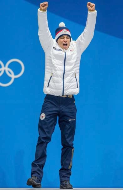 Michal Krčmář dostal v úterý stříbrnou olympijskou medaili.