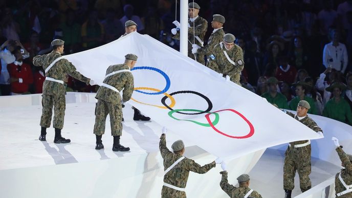 Zahajovací ceremoniál olympijských her v Rio de Janeiru