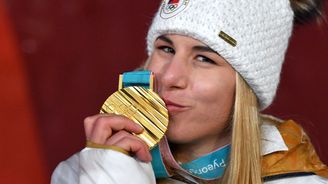 Válka o olympijskou vítězku Ester Ledeckou, která nemluví s novináři. No a co má být?