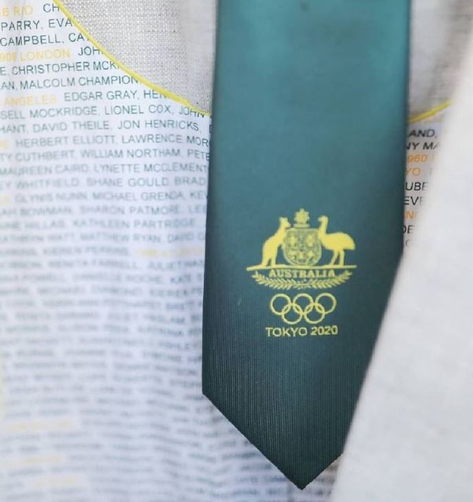 Austrálie a sako se jmény 320 medailistů.
