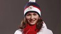 Biatlonistka Veronika Vítková v olympijské kolekci od Alpine Pro