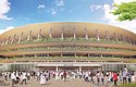 Návrh olympijského stadionu pochází od architekta Kengo Kumy