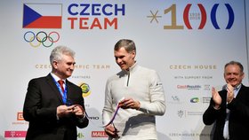 Otevření Českého domu na ZOH se zúčastnil i slovenský prezident Andrej Kiska.