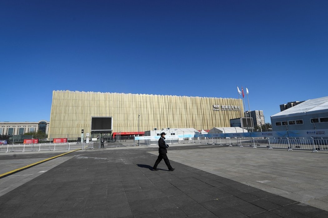 Sportovní centrum Wukesong bude dějištěm finále hokejového turnaje mužů i žen