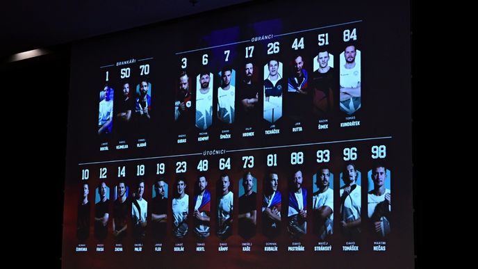 Představení finální nominace mužů na olympijské hry Představení finální nominace mužů na olympijské hry