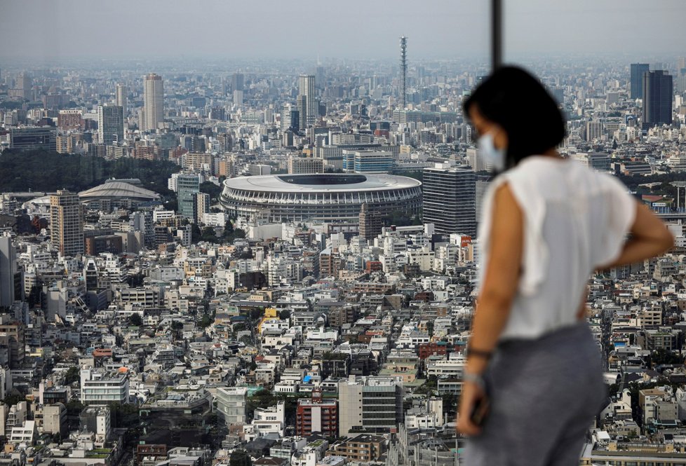 Stadion v Tokiu, kde se měly letos konat Olympijské hry (20. 7. 2020).
