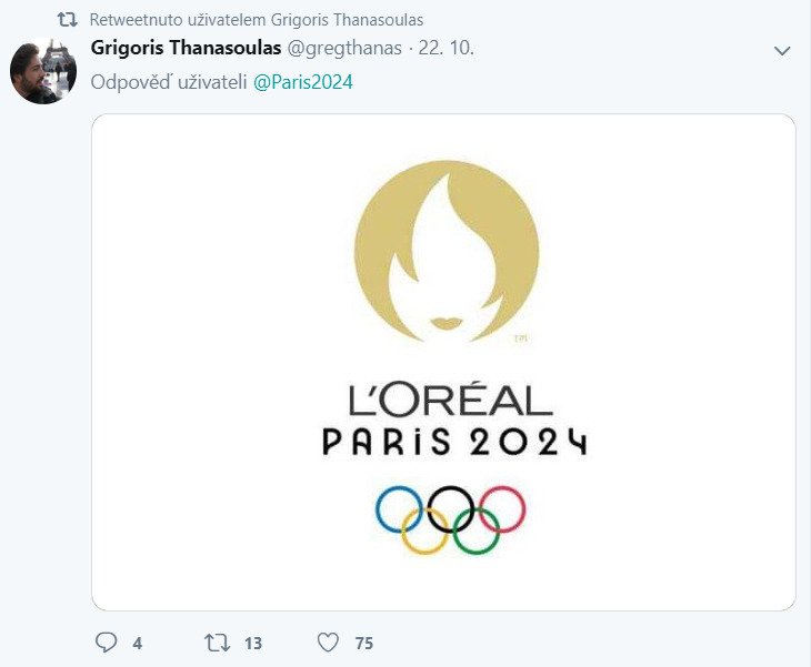 Logo odpovídá spíše společnosti Loreal než olympijským hrám.
