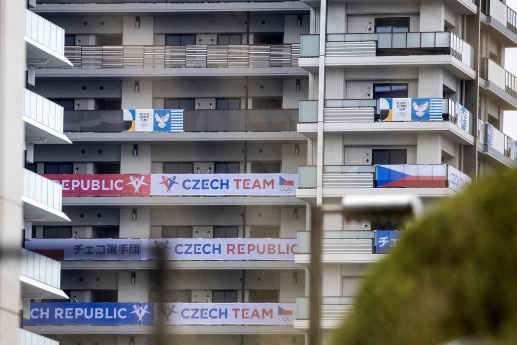 Tady bydlí čeští sportovci v olympijské vesnici v Tokiu