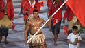 Nejhvězdnější moment - Pita Taufatofua jako vlajkonoš Tonga na olympiádě v Riu