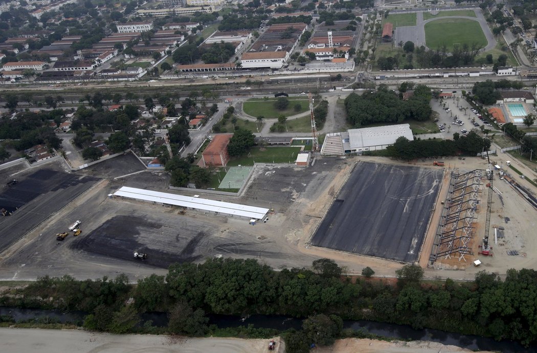 Tak vypadá stadion pro pozemní hokej